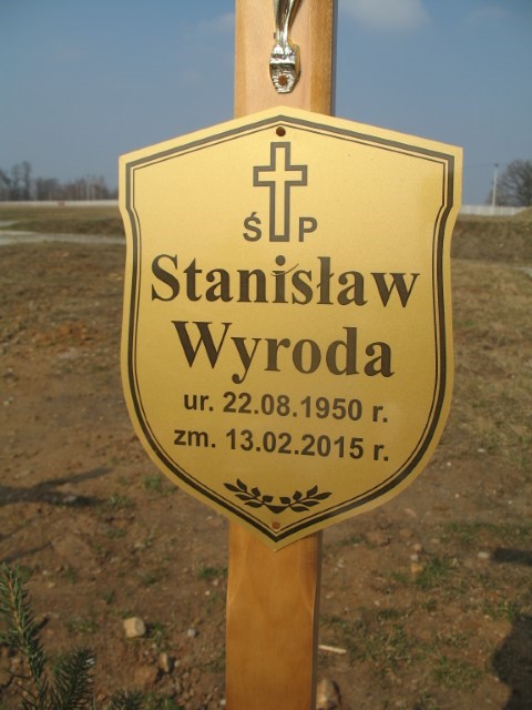 Grób Stanisław Wyroda