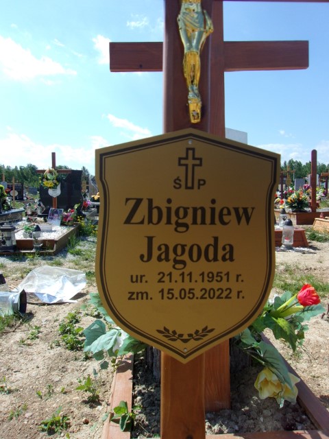 Zbigniew Jagoda 1951 Legnica - Grobonet - Wyszukiwarka osób pochowanych