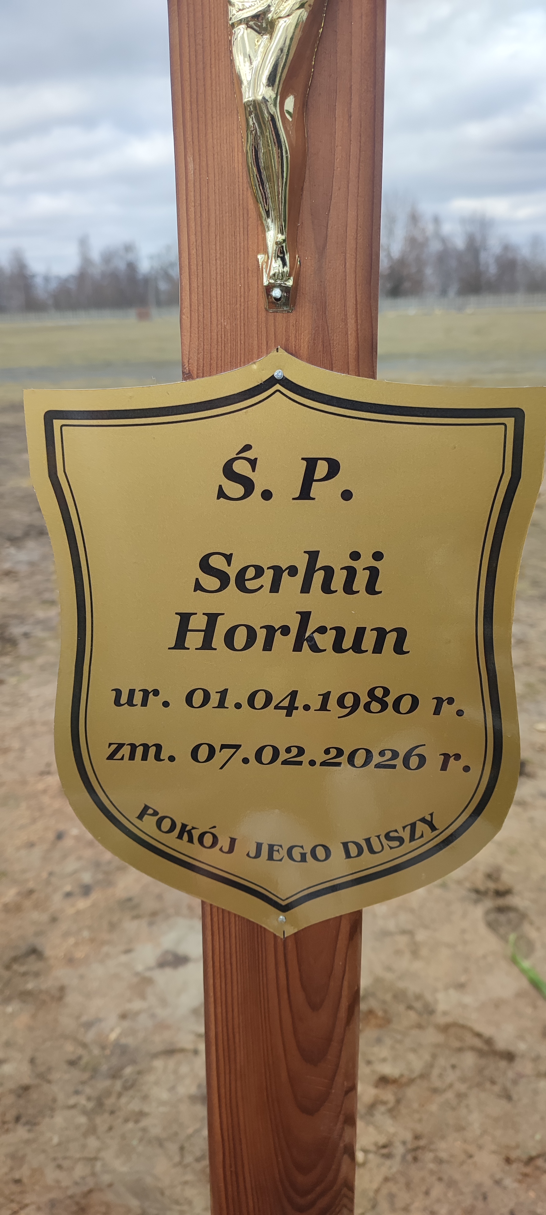 Serhii Horkun 1980 Legnica - Grobonet - Wyszukiwarka osób pochowanych