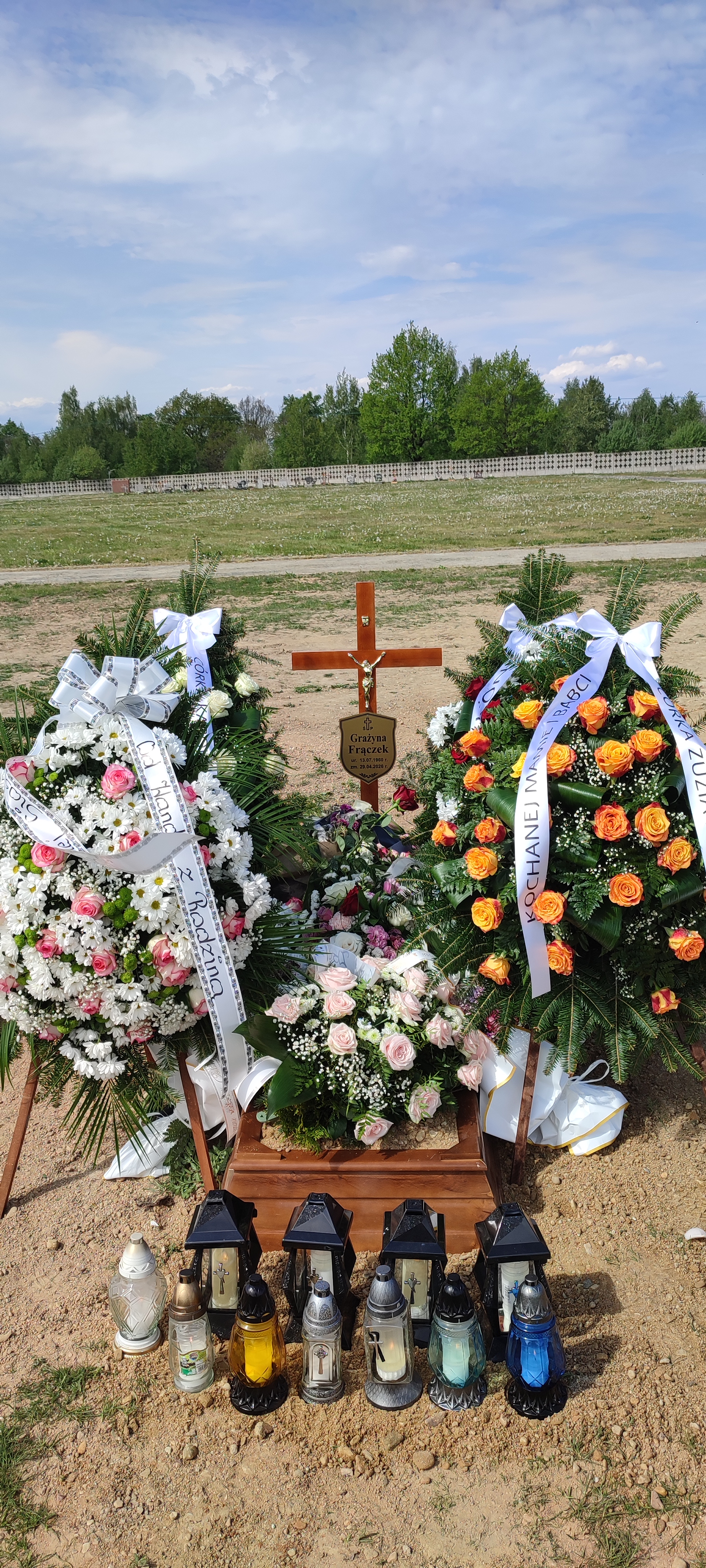 Grób Grażyna Frączek