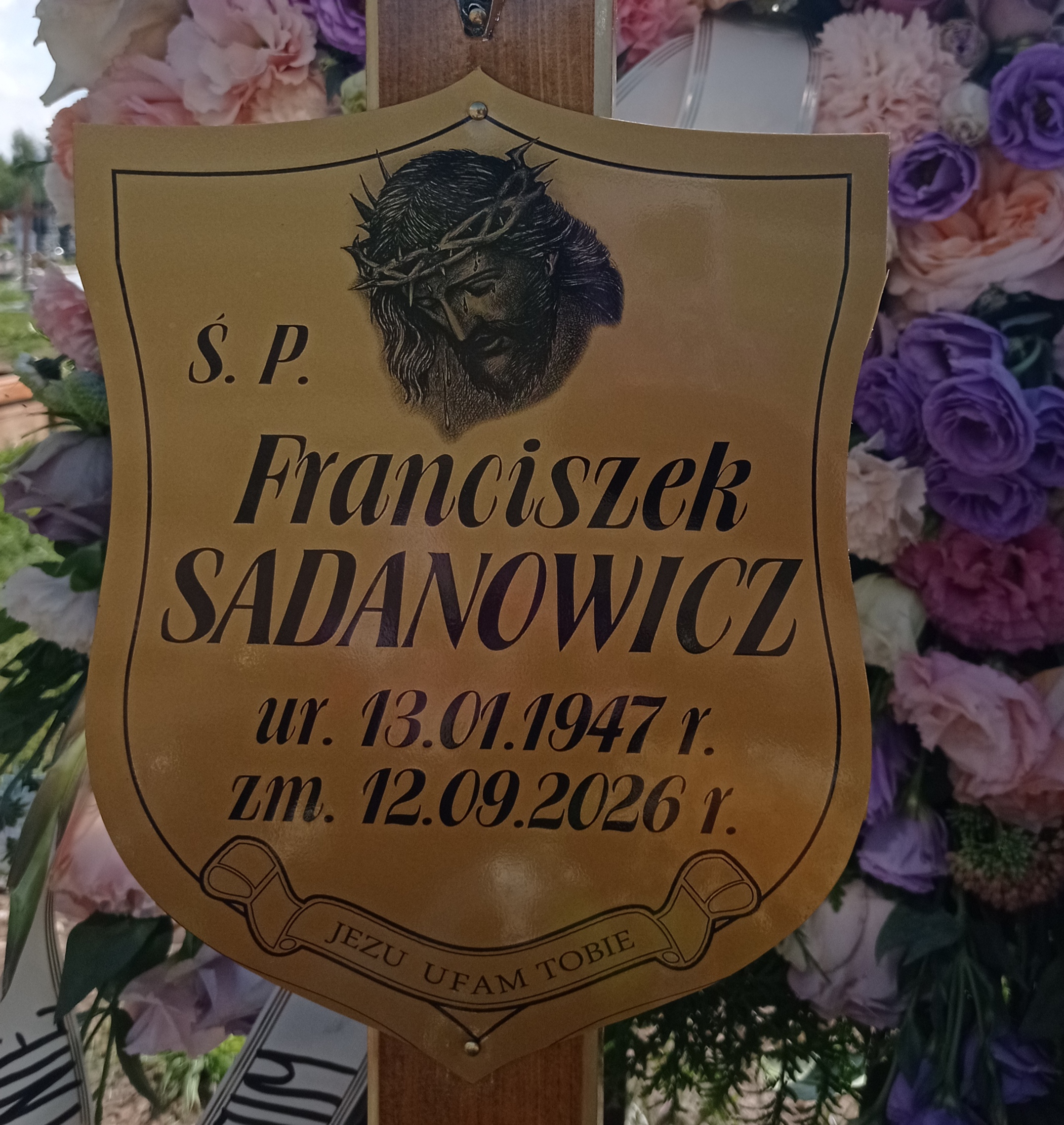 Franciszek Sadanowicz 1947 Legnica - Grobonet - Wyszukiwarka osób pochowanych