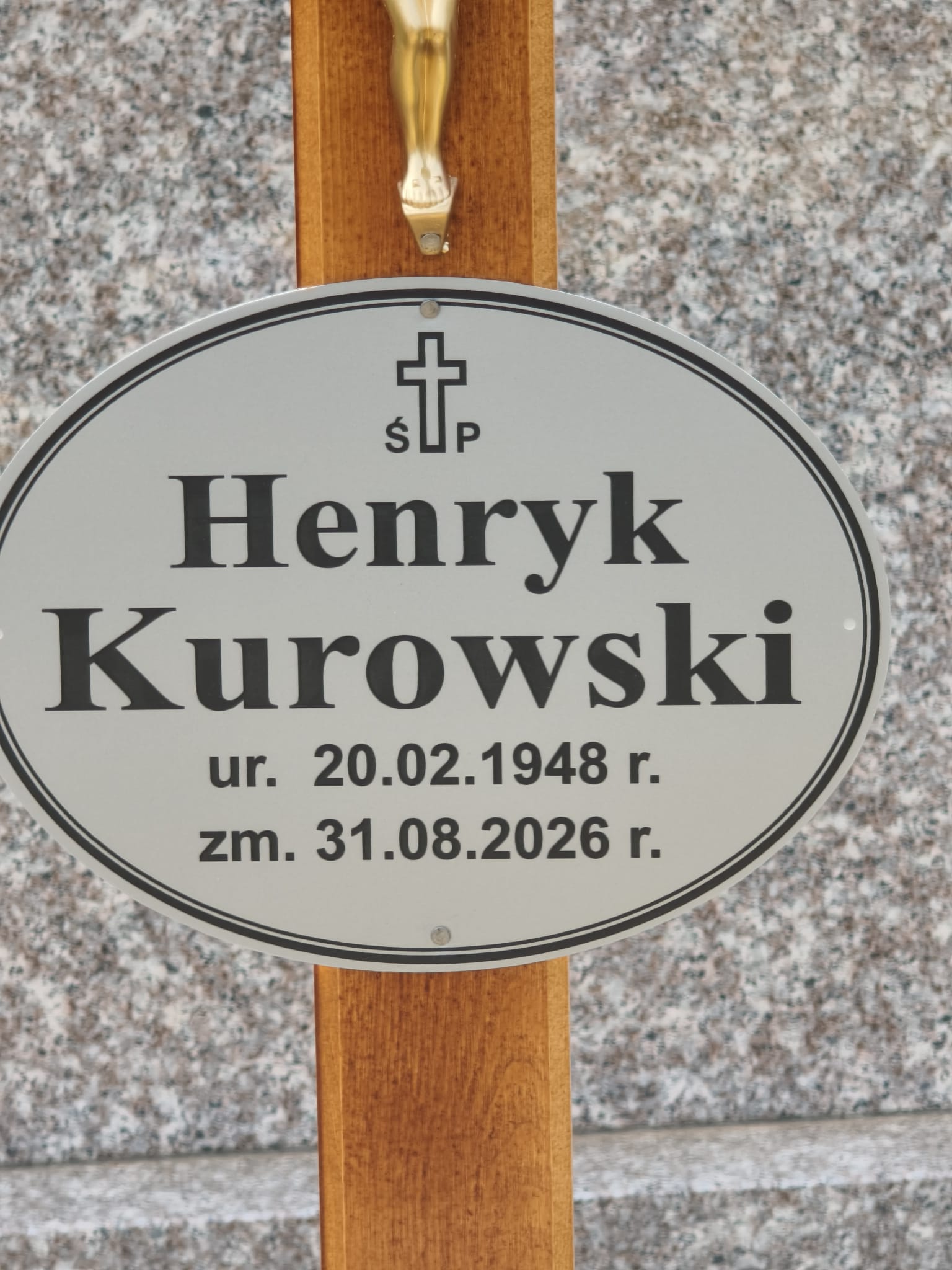 Henryk Kurowski 1948 Legnica - Grobonet - Wyszukiwarka osób pochowanych